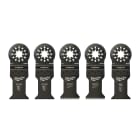 MILWAUKEE - AEG - COP48906114 SET LAME MULTIFUNZIONE 5 PZ LEGNO