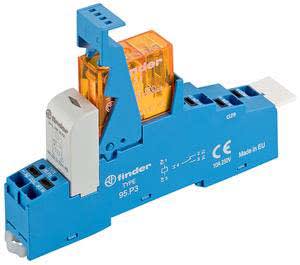 FINDER SPA - FIN48P380120060SPA INTERFACCIA MOD. A RELÈ 1 CONTATTO PUSH-IN