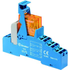 FINDER SPA - FIN48P582300060SPA INTERFACCIA MOD.A RELÈ 2 CONTATTI PUSH-IN