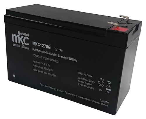 MELCHIONI SPA - MEM491460222 BATT PIOMBO RIC.12V 7AH TERM. 6.3MM MKC