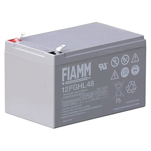 MELCHIONI SPA - MEM491460478 BATT PIOMBO RIC.12V 12AH TERM. 6.3MM FIA