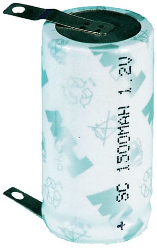 MELCHIONI SPA - MEM491462150 BATT. NI-MH SUB-C 1700MAH TERM. SALDARE