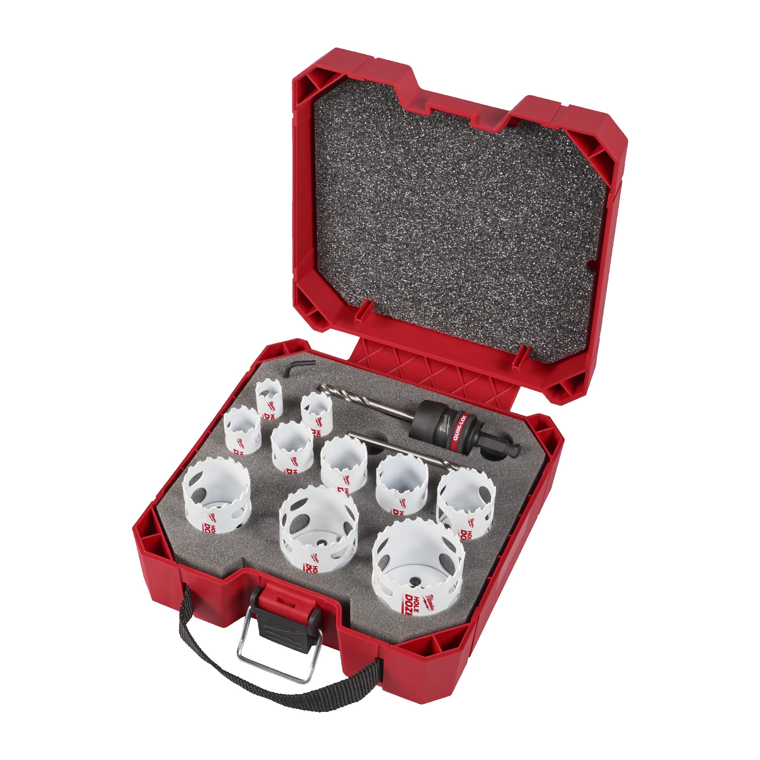 MILWAUKEE - AEG - COP49224772 KIT QUIK-LOK SEGHE A TAZZA 13 PZ