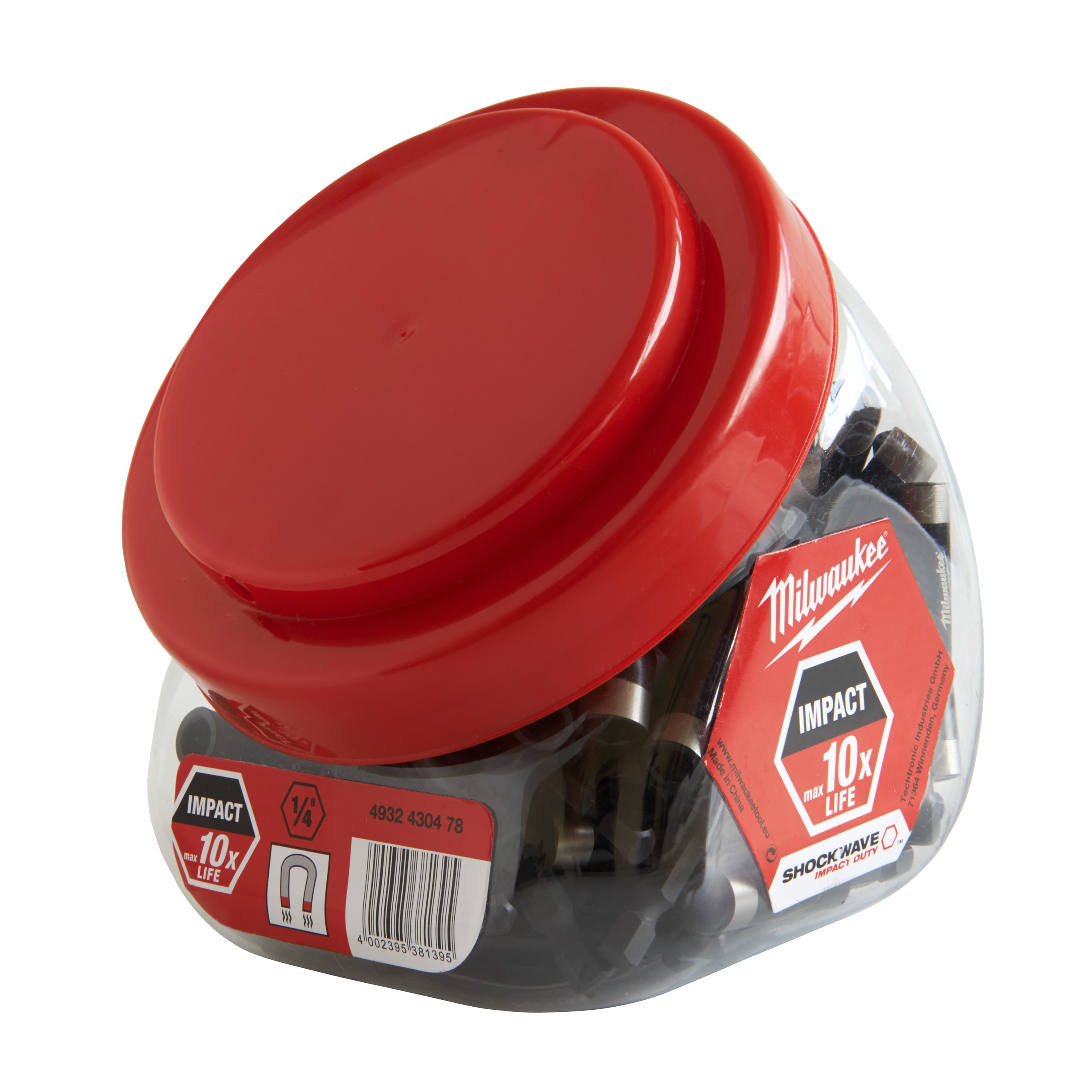 MILWAUKEE - AEG - COP4932430478 CONF. PORTABIT MAGN.HEX 14 60 MM 100PZ