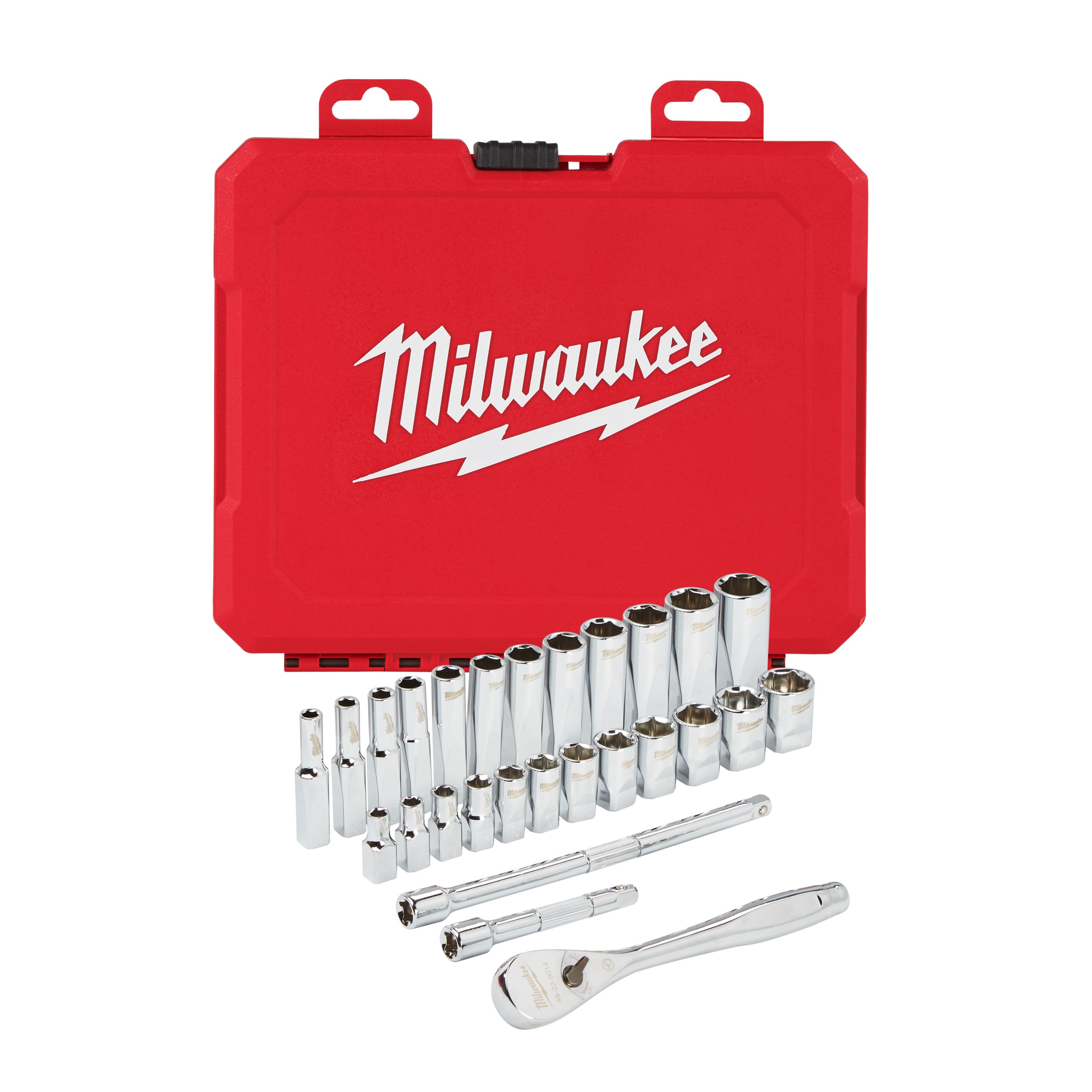 MILWAUKEE - AEG - COP4932464943 SET 28PZ CRICC  1/4- METRIC