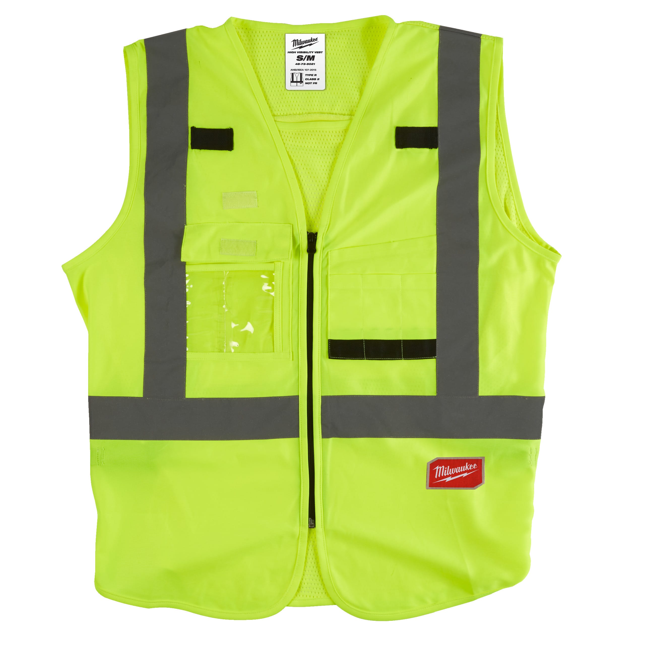 MILWAUKEE - AEG - COP4932471889 GILET ALTA VISIBILITA GIALLO S/M