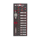 MILWAUKEE - AEG - COP4932479826 SET CRICC E BUSSOLE 12 MODULO MORBIDO