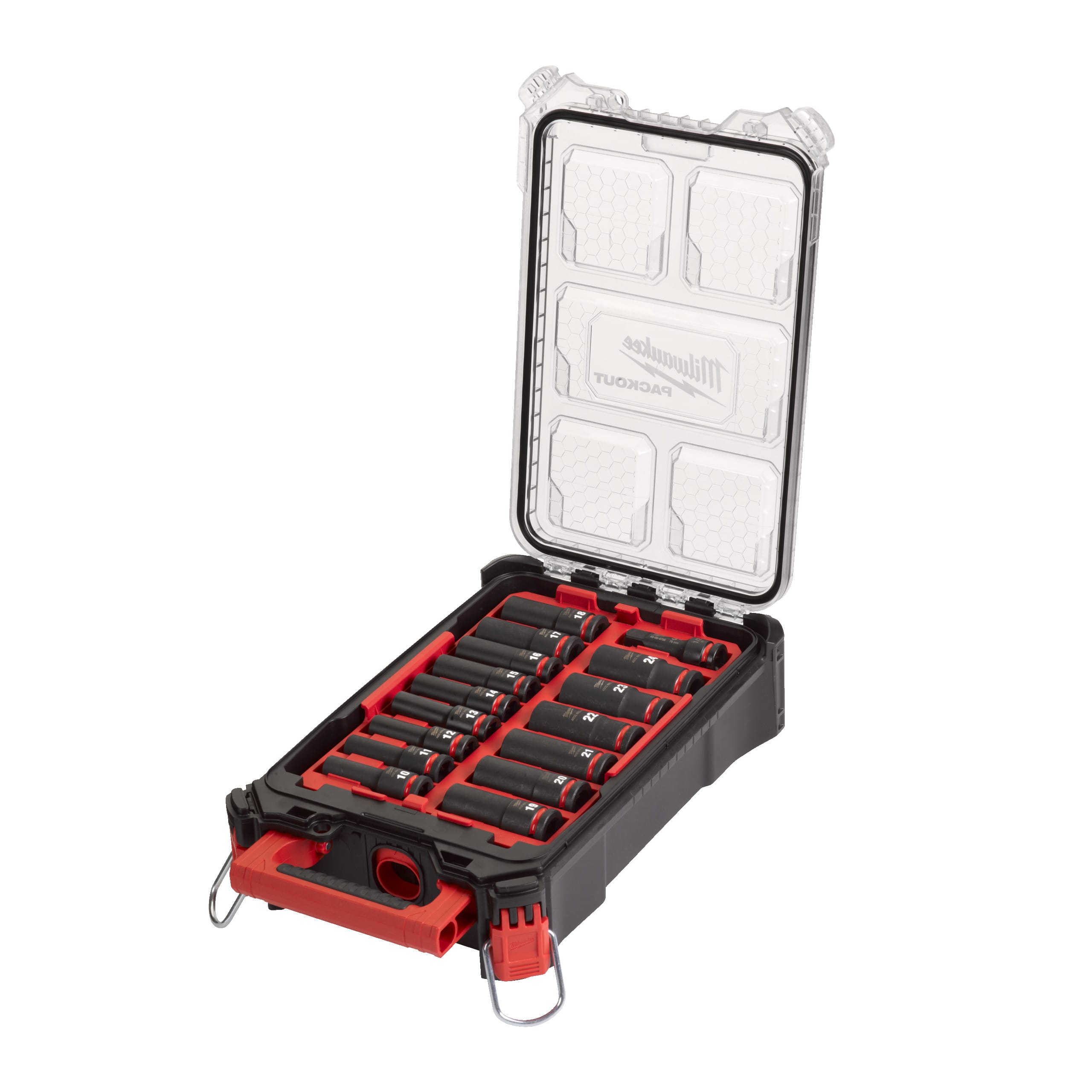 MILWAUKEE - AEG - COP4932480943 SET PACKOUT BUSSOLE DA 1/2