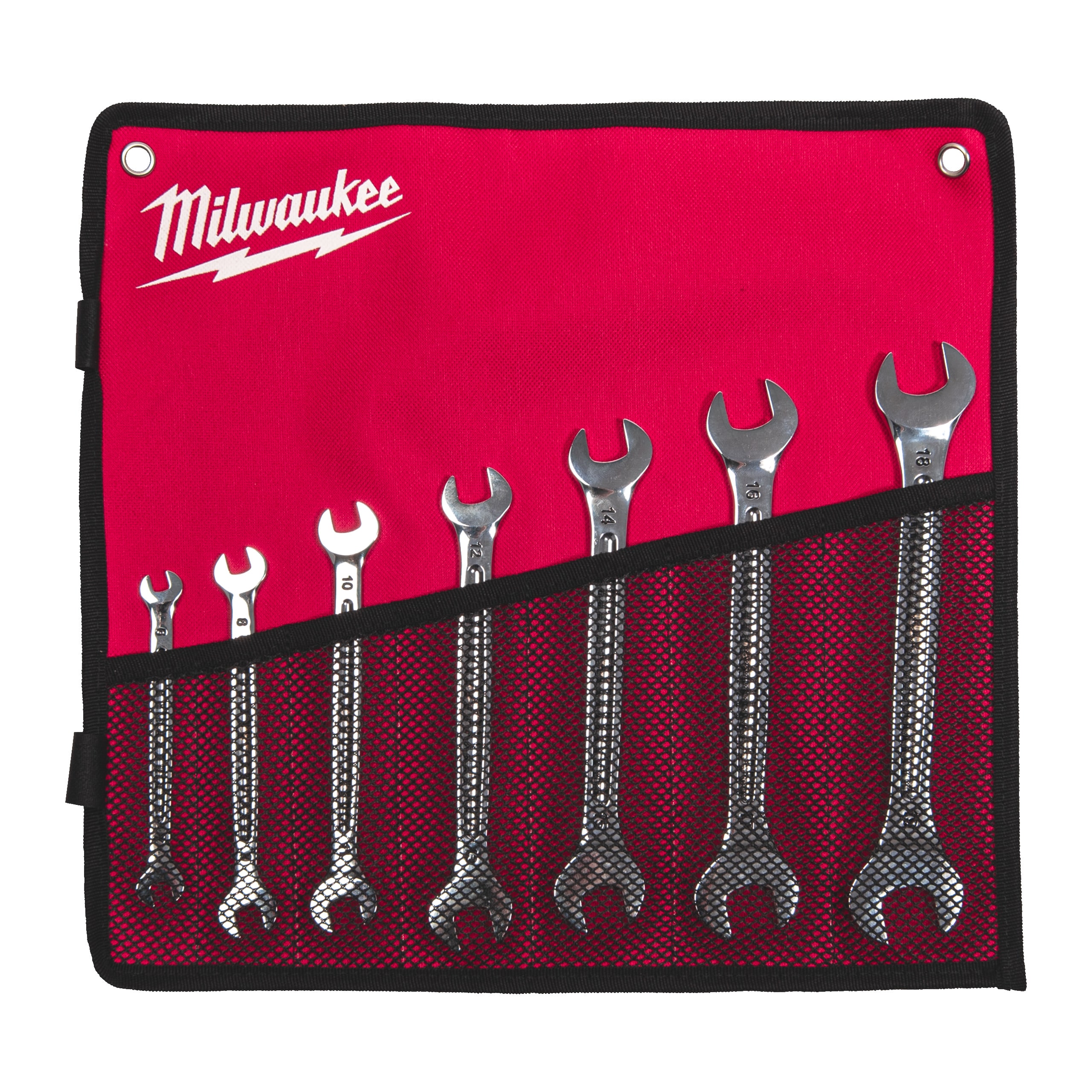 MILWAUKEE - AEG - COP4932492713 SET CHIAVI A FORCHETTA DOPPIA 7 PZ