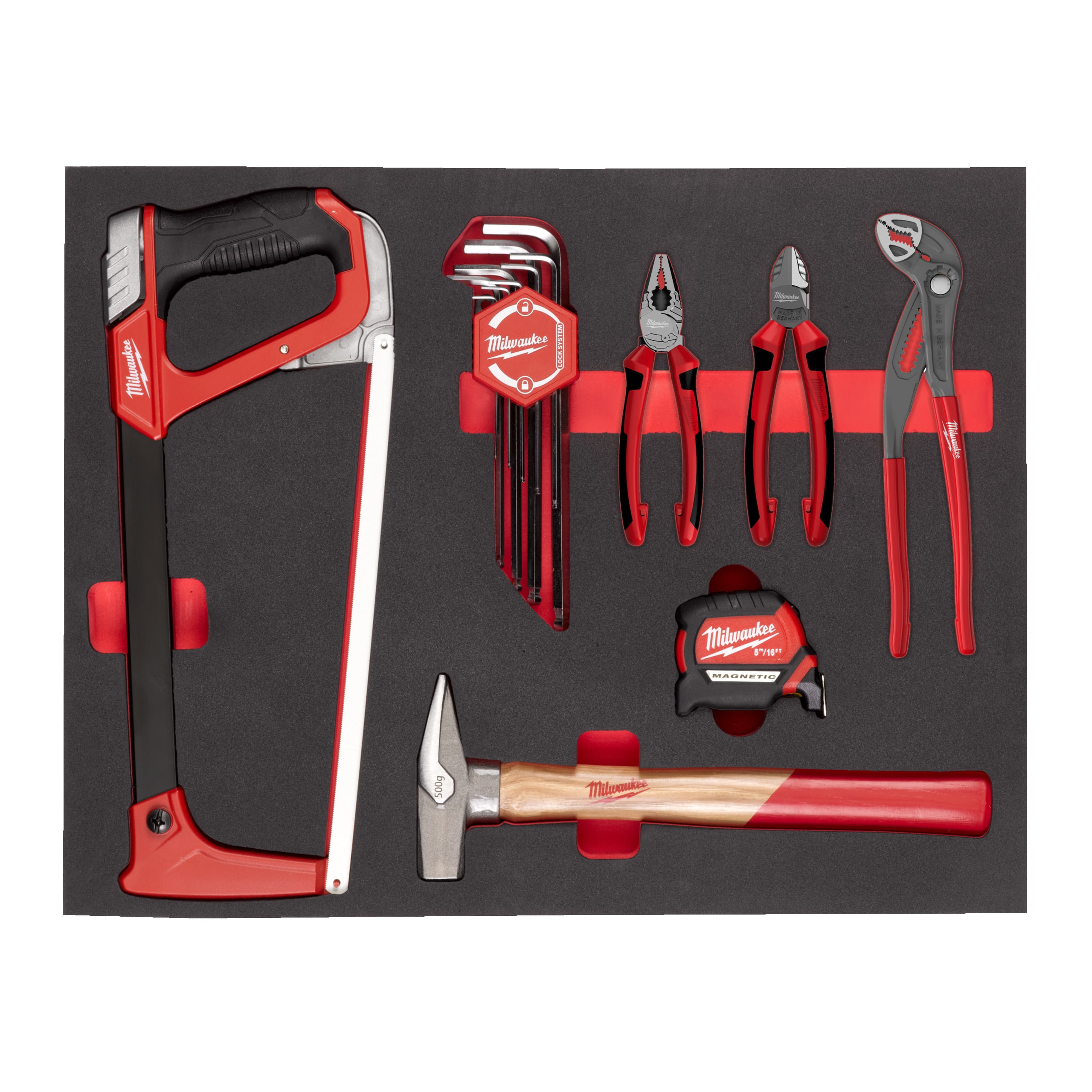 MILWAUKEE - AEG - COP4932493257 SET UTENSILI GENERICI MODULO MORBIDO