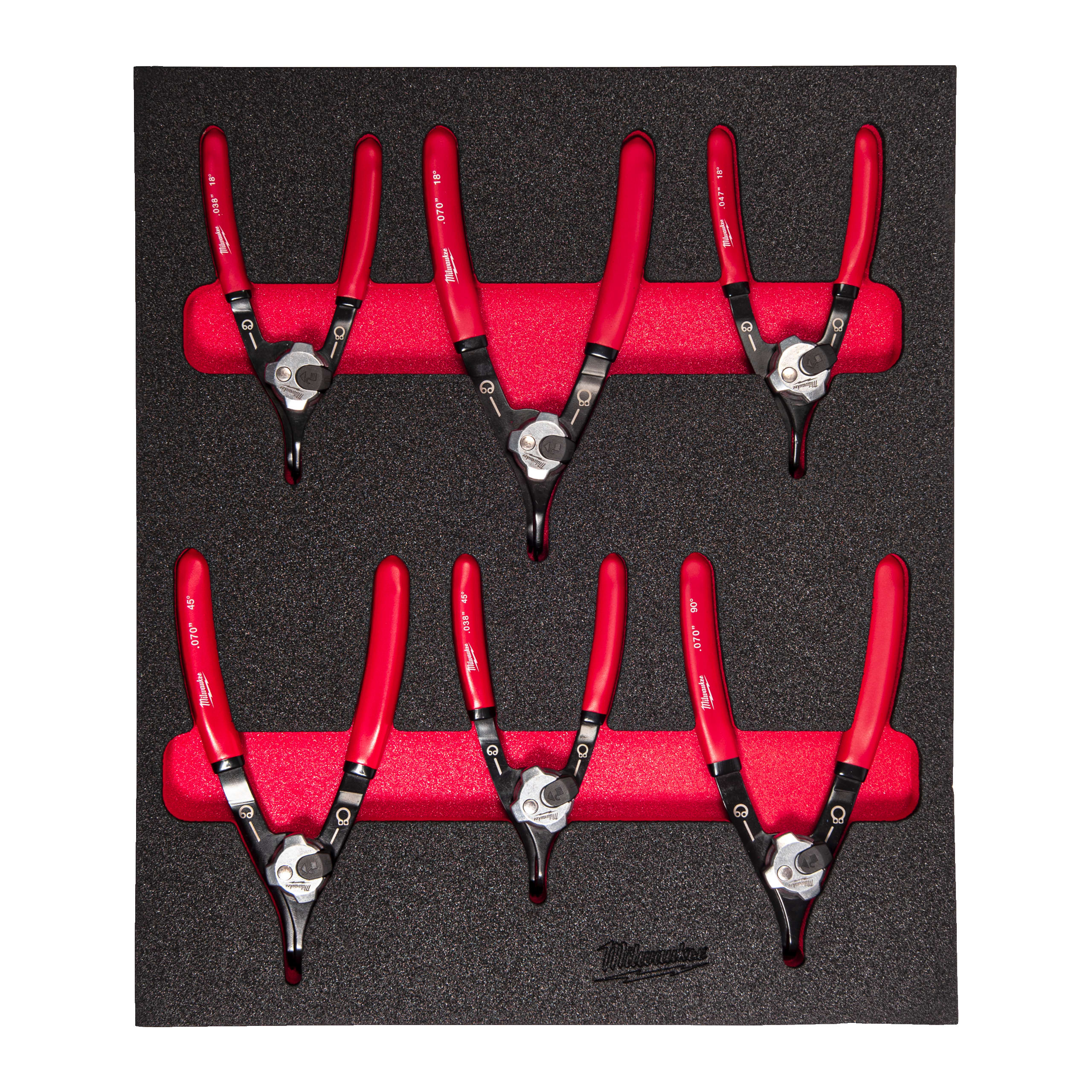 MILWAUKEE - AEG - COP4932493633 SET PINZE REV ANELLI ELAST N2 MOD MORB