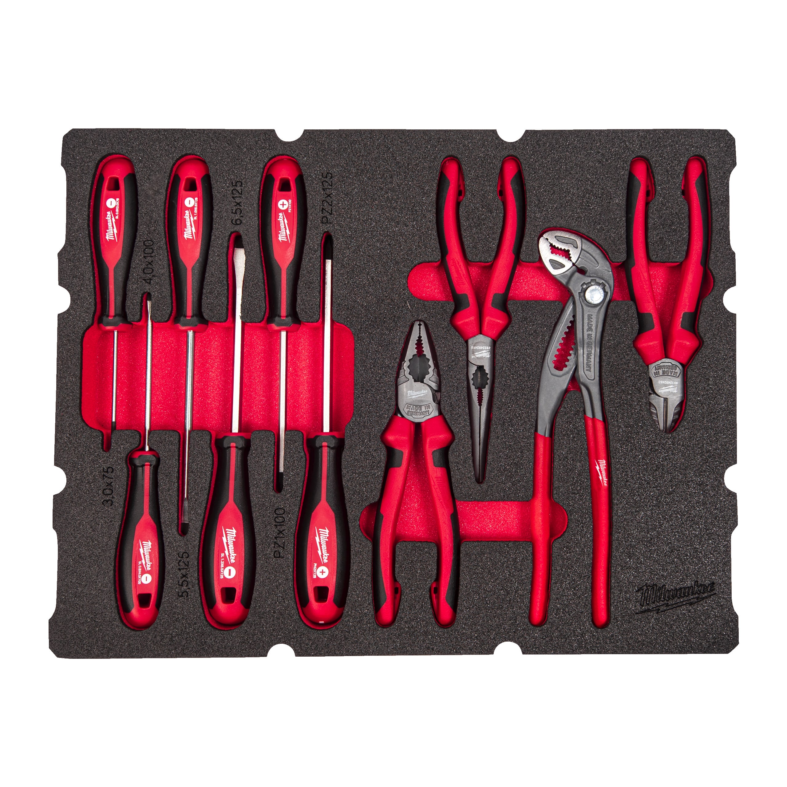 MILWAUKEE - AEG - COP4932493638 SET GIRAVITI E PINZE TERMOF PACKOUT