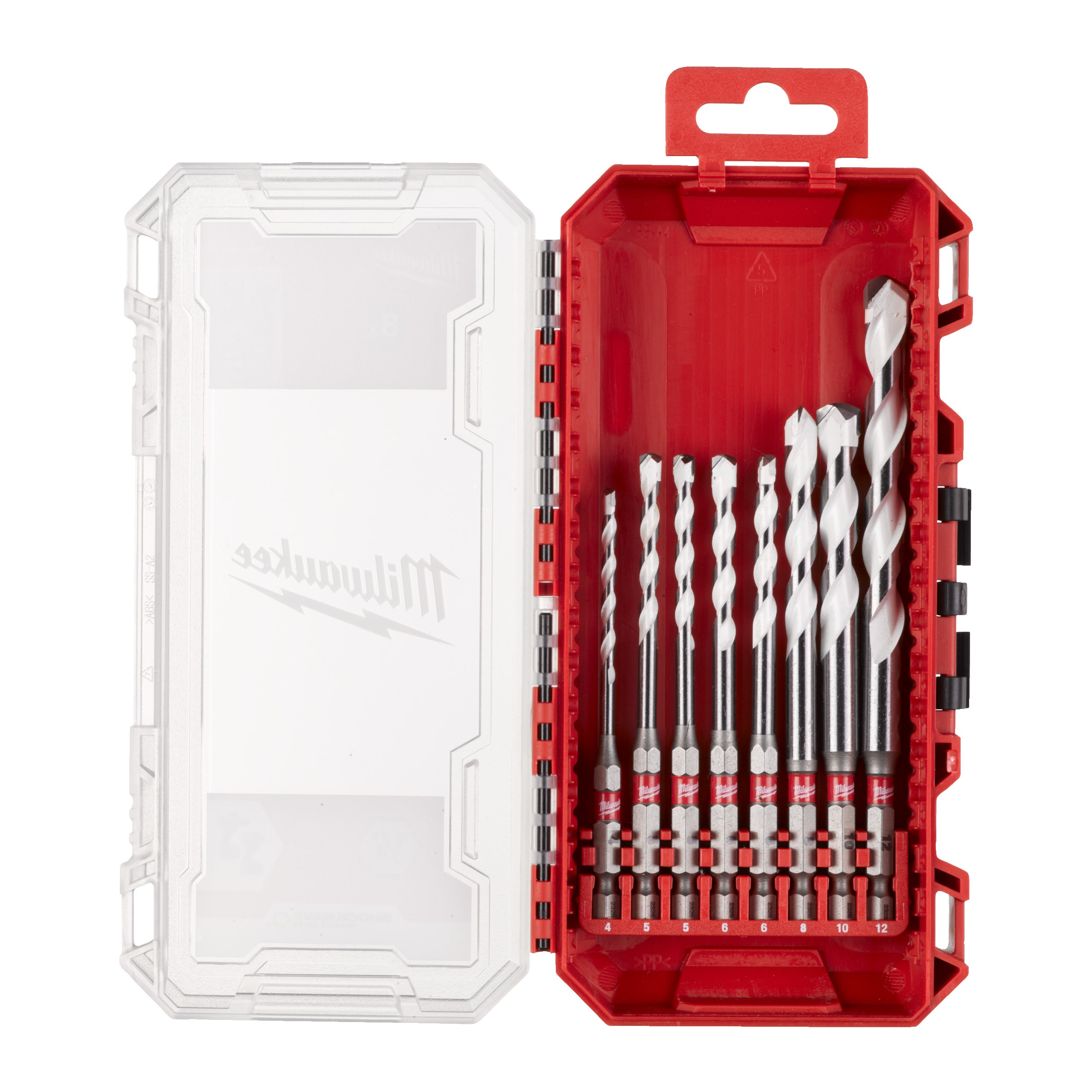 MILWAUKEE - AEG - COP4932493871 SET 1 PUNTE MULTIMATERIALE 8 PZ