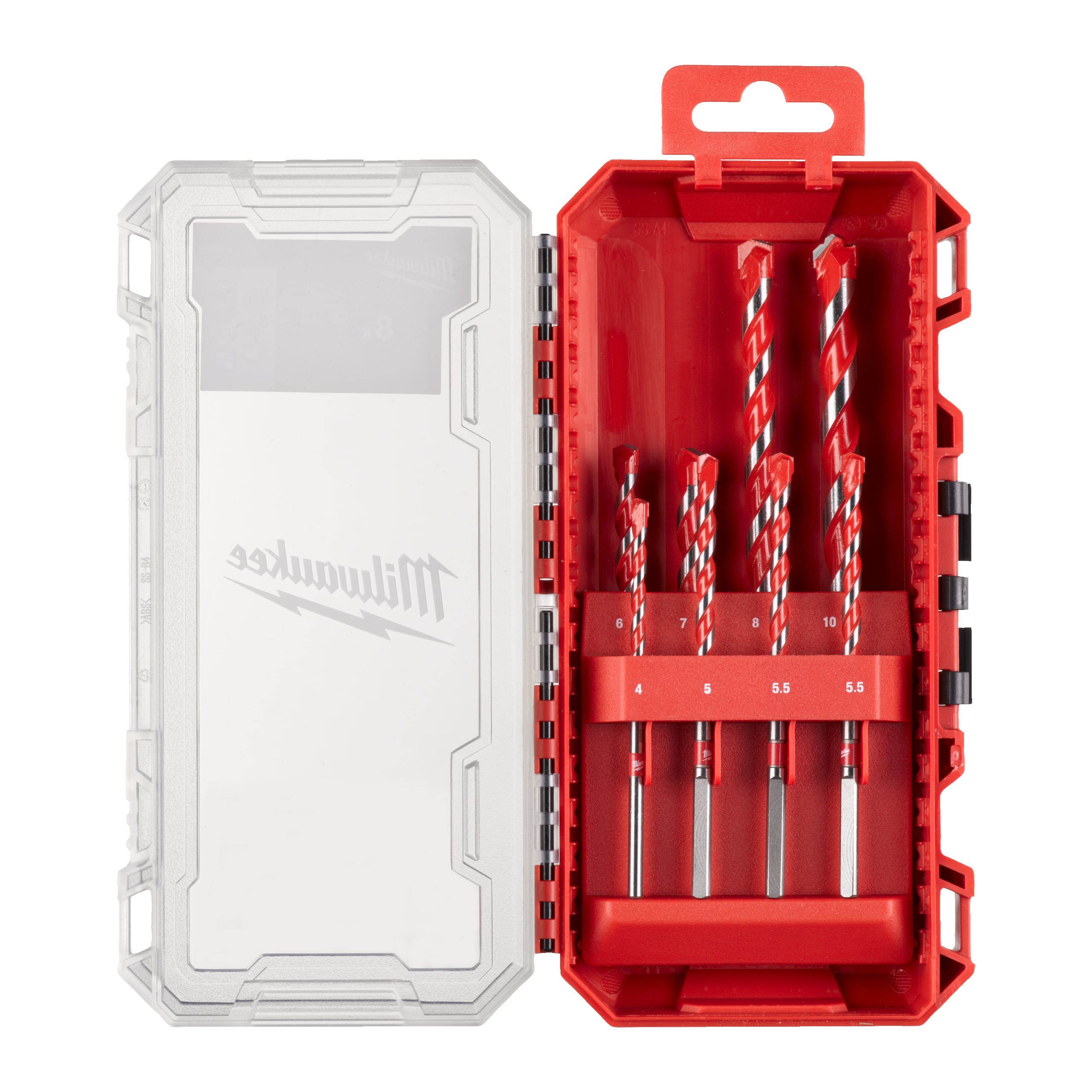 MILWAUKEE - AEG - COP4932493882 SET 2 PUNTE CALCESTRUZZO PREMIUM 8 PZ