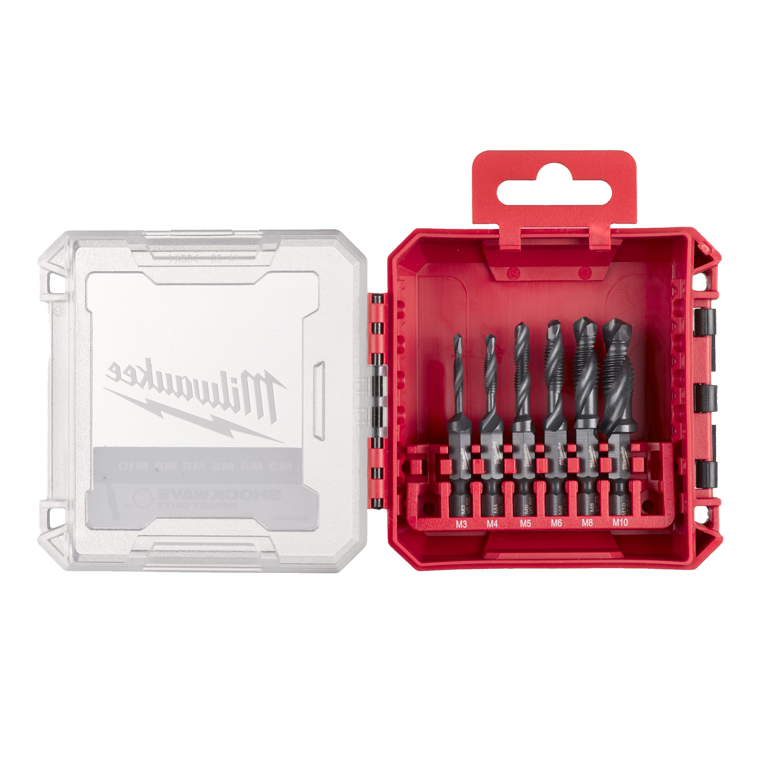 MILWAUKEE - AEG - COP4932498267 SET PUNTE A MASCHIO 1/4 HSS-G 6 PZ