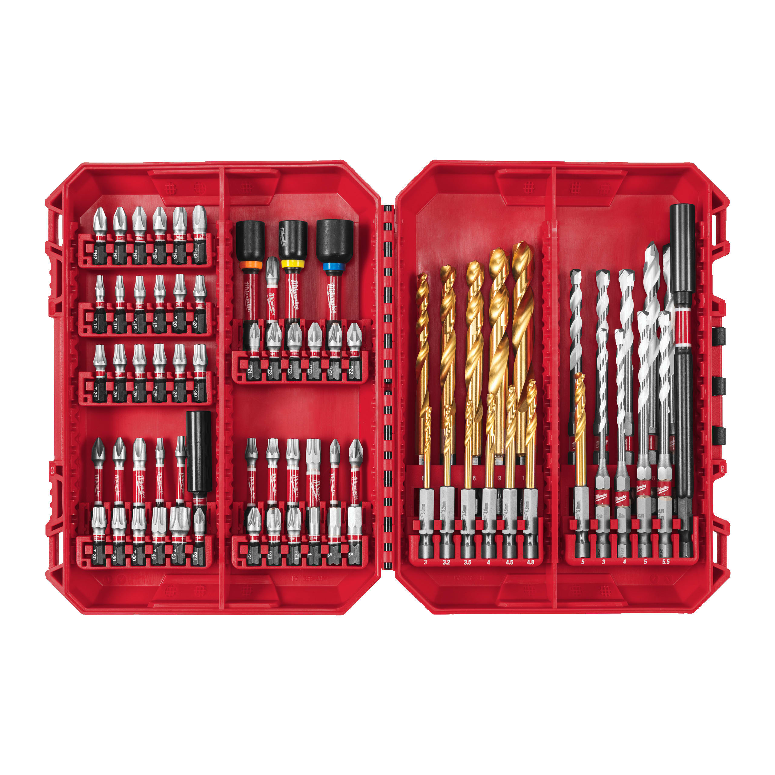 MILWAUKEE - AEG - COP4932501308 SET CONF. SHOCKWAVE 74 PZ