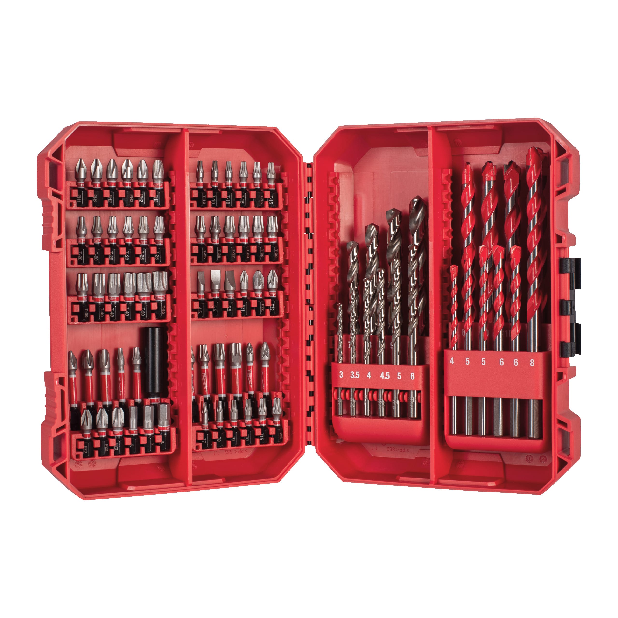 MILWAUKEE - AEG - COP4932501309 SET CONF. SHOCKWAVE 80 PZ