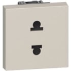 BTICINO - BTIKM4125 L.NOW - PRESA 2P 16A EUROAMER. SABBIA