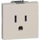 BTICINO - BTIKM4129 L.NOW - PRESA US PROTETTA 2P+T 1M SABBIA
