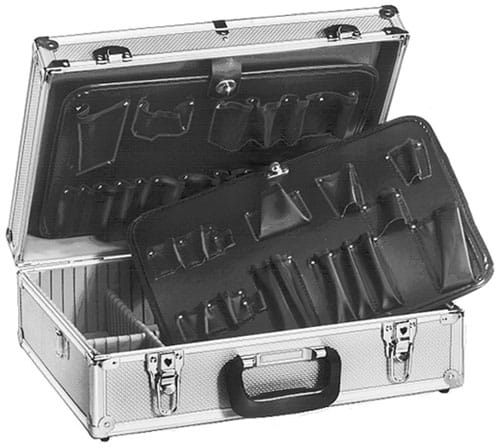 MELCHIONI SPA - MEM495036024 VALIGIA PER TECNICI IN ALLUMINIO 4O6X330