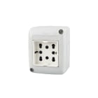 4 BOX SRL - 4BX4B.IP40.H21 Contenitore IP 40 2 Moduli con Side