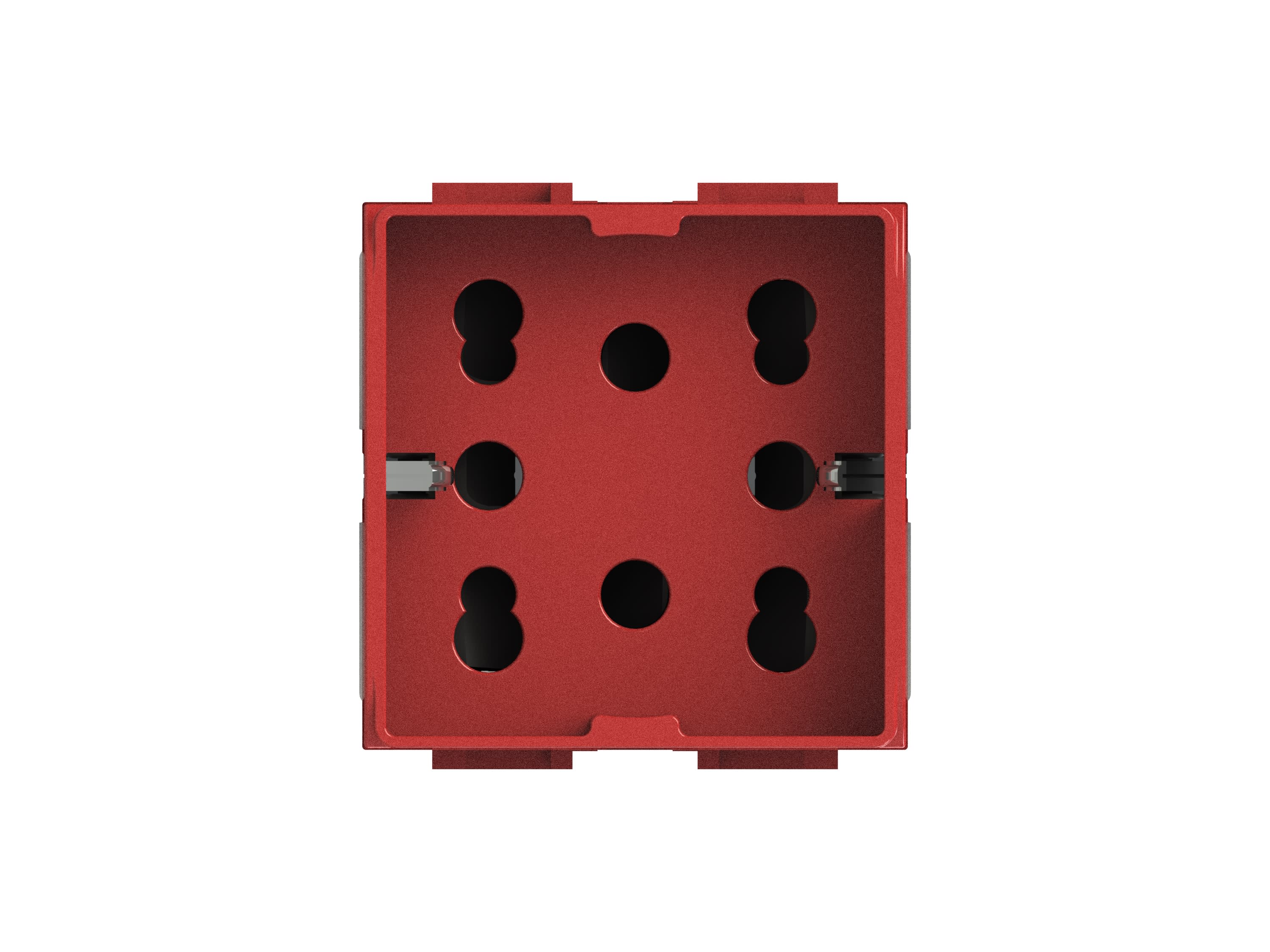 4 BOX SRL - 4BX4B.LR.H21 SIDE BTICINO LIVINGLIGHT ROSSA
