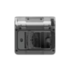 4 BOX SRL - 4BX4B.W.03.015 Wide IP55 Schuko Bivalente Antracite