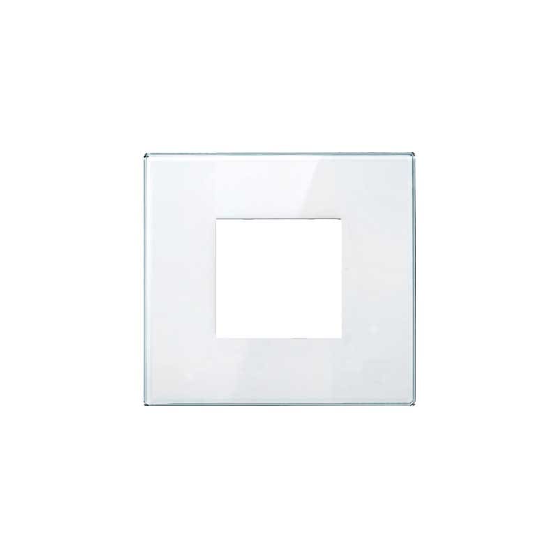 4 BOX SRL - 4BX4B.BG.2M.BN PLACCA 2M BTICINO MATIX MET BIA