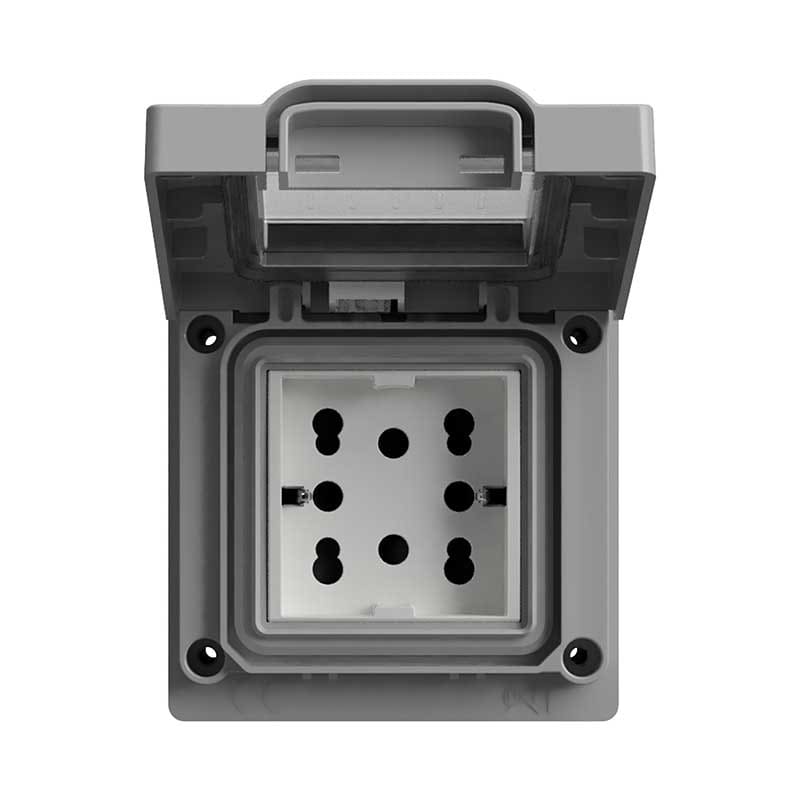 4 BOX SRL - 4BX4B.IP55.H21 CONTEN.IP55 2 MODULI CON SIDE