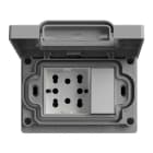 4 BOX SRL - 4BX4B.IP55.H21.CU CONTEN.IP55 3 MODULI SIDE E UNIKO