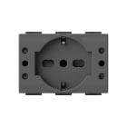 4 BOX SRL - 4BX4BP503.L P503 BTICINO LIVINGLIGHT ANTRACITE