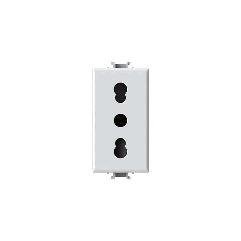 4 BOX SRL - 4BX4BPBP.AM BIPASSO BTICINO MATIX BIANCA
