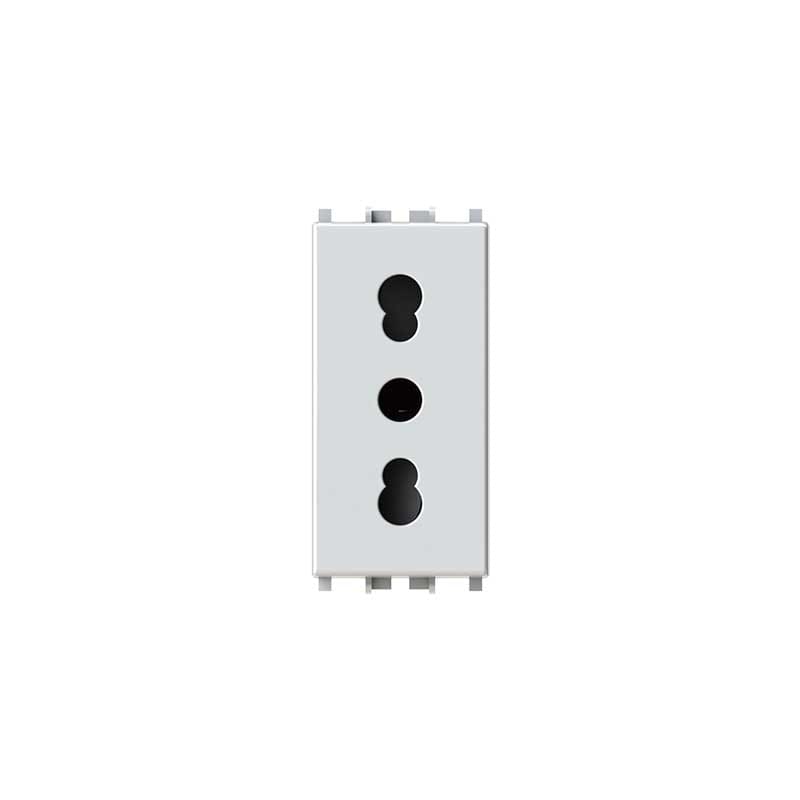 4 BOX SRL - 4BX4BPBP.V14 BIPASSO VIMAR PLANA BIANCA