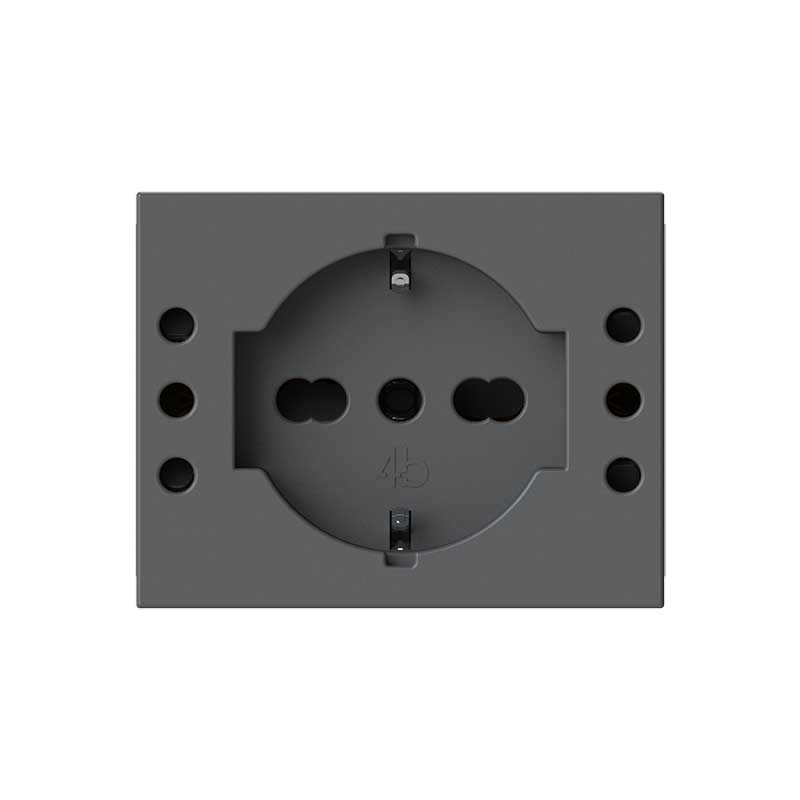 4 BOX SRL - 4BX4BPP503.V30G PRESA P503 VIMAR LINEA NERA