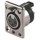 ELCART DISTRIBUTION - ERT040489600 PRESA PANNEL. MICROF. NICHEL. 5 P