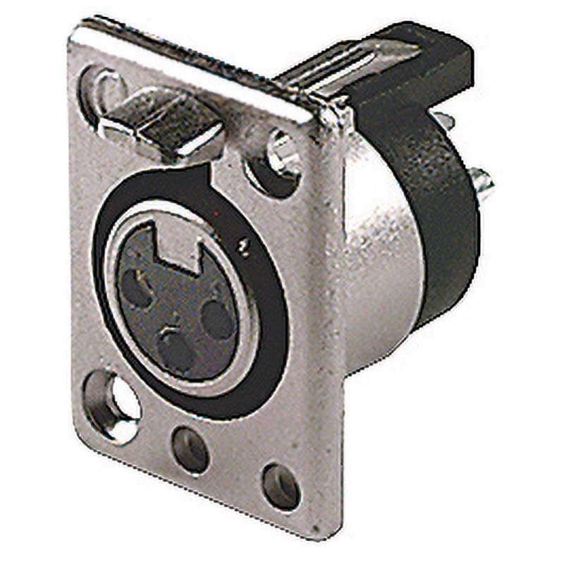 ELCART DISTRIBUTION - ERT040489600 PRESA PANNEL. MICROF. NICHEL. 5 P