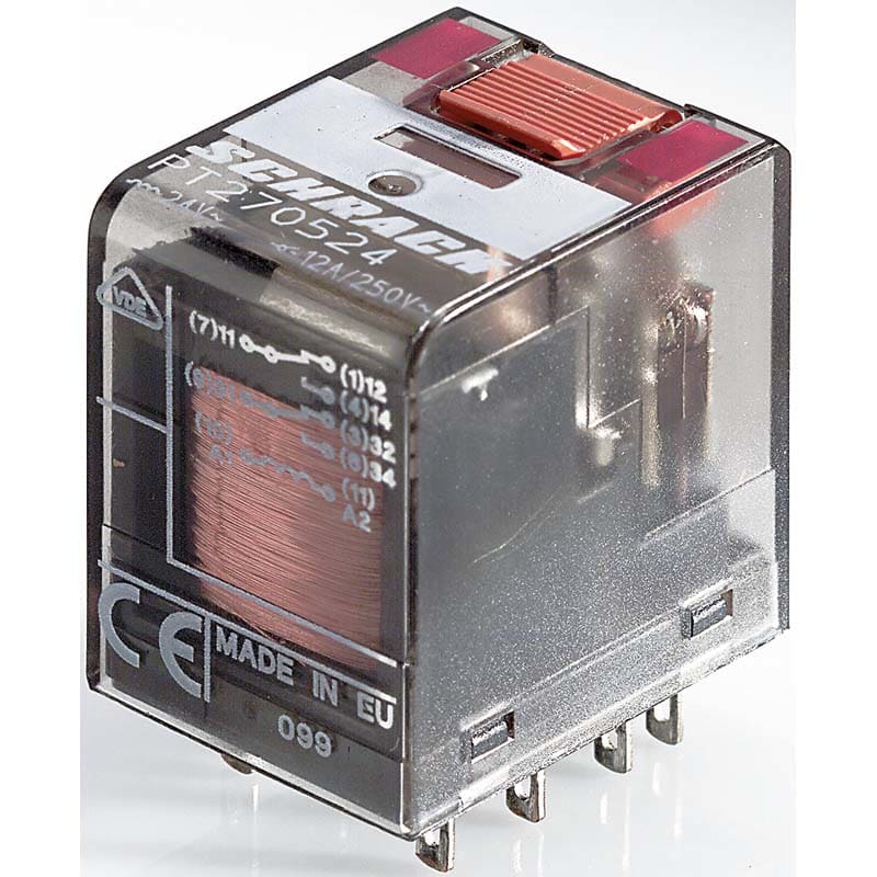 ELCART DISTRIBUTION - ERT040779200 RELE 4 SCAMBI 6A 24VCA *P