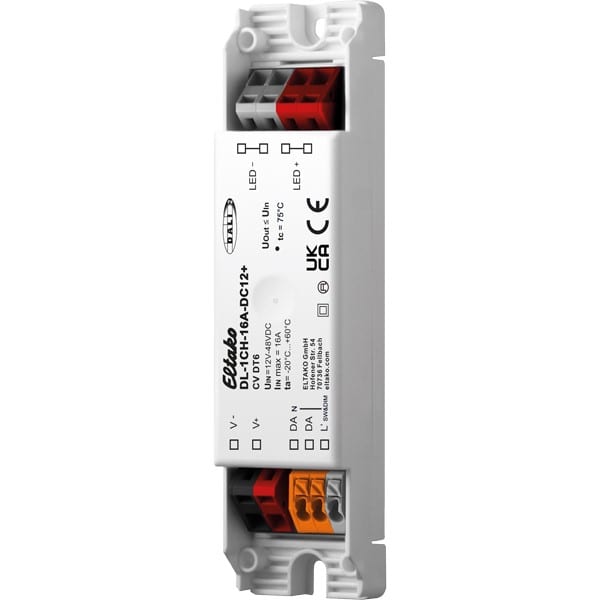 ELTAKO - EAK33000016 Dimmer LED 1 canale DALI 16 A per installazione a soffitto