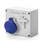 SCAME PARRE SPA - SCA500.3275 PRESA INTERBL. 32A 3P+N+T 9H IP44