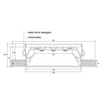 SICOM - SOL5004720 SICOM L116 TRIMLESS+COVER BIANCA