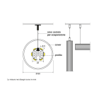 SICOM - SOL5006350 SICOM CYLINDER 360+COVER PMMA SATINATA