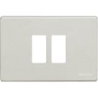 BTICINO - BTI500/23/X MAGIC - PLACCA 2P SCATOLA TONDA OXIDAL