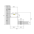 SICOM - SOL5010026 SICOM L30 XLPLASTERBOARD GR+COVER PRI.TR
