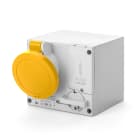 SCAME PARRE SPA - SCA501.1672 PRESA INTERBL. 16A 3P+T 4H IP44 100-130V