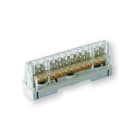 ARNOCANALI SPA - ARN5015F MORSETTIERA UNIP.15 FORI 63A GRIGIA