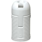 LE PROLUNGHE SAS - PRG502 PORTALAMP. E14 + CAPP. FILETTATO BN