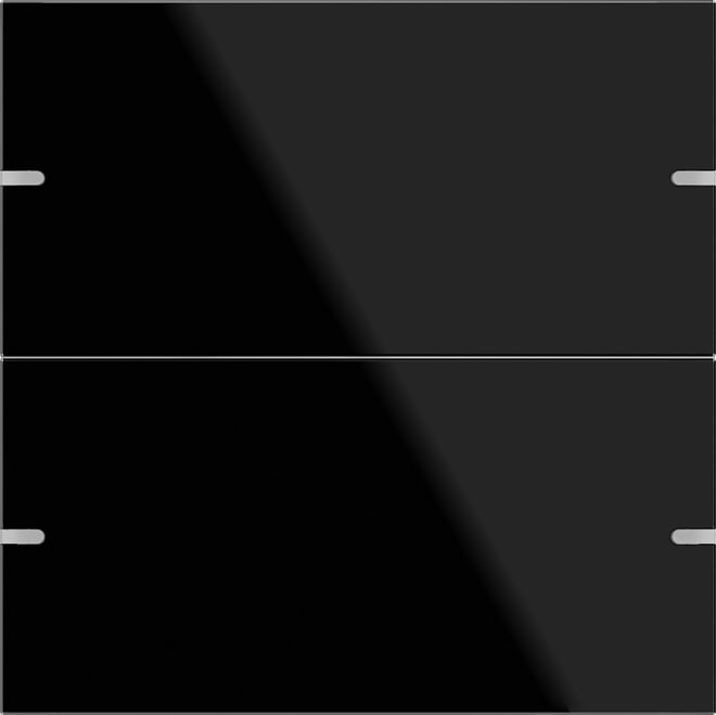 GIRA - GIR502205 Wippenset 2f Tastsens.4 TS4 G Schwarz