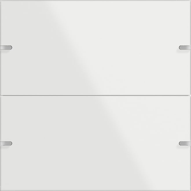 GIRA - GIR502212 Wippenset 2f Tastsens.4 TS4 G Weiss