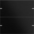 GIRA - GIR5022126 Wippenset 2f Tastsens.4 TS4 Alum.Schwarz