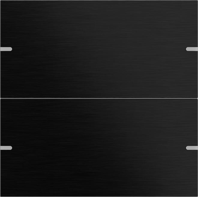 GIRA - GIR5022126 Wippenset 2f Tastsens.4 TS4 Alum.Schwarz